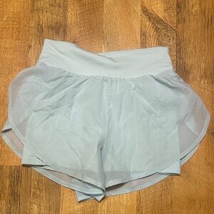 All in Motion Women's Athletic Shorts in Light Blue